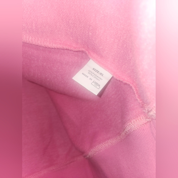 😇NWOT Purchased From @elizajoy17 "Blessed Sweatshirt" Pink🩷 w/ White Font🤍 XL - Picture 7 of 8